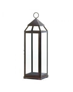 EXTRA TALL BRONZE CONTEMPORARY LANTERN